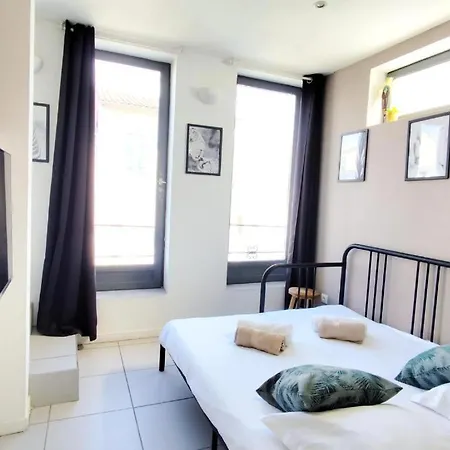 Apartment Duplex Cosy Jungle 50m2 2 Salles D'eau Parking A Proximite Netflix Proche Bordeaux 5 Min Gare Bègles